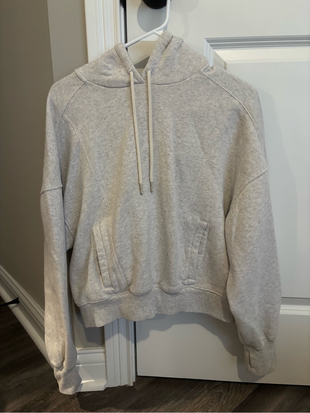 offline by aerie grey hoodie